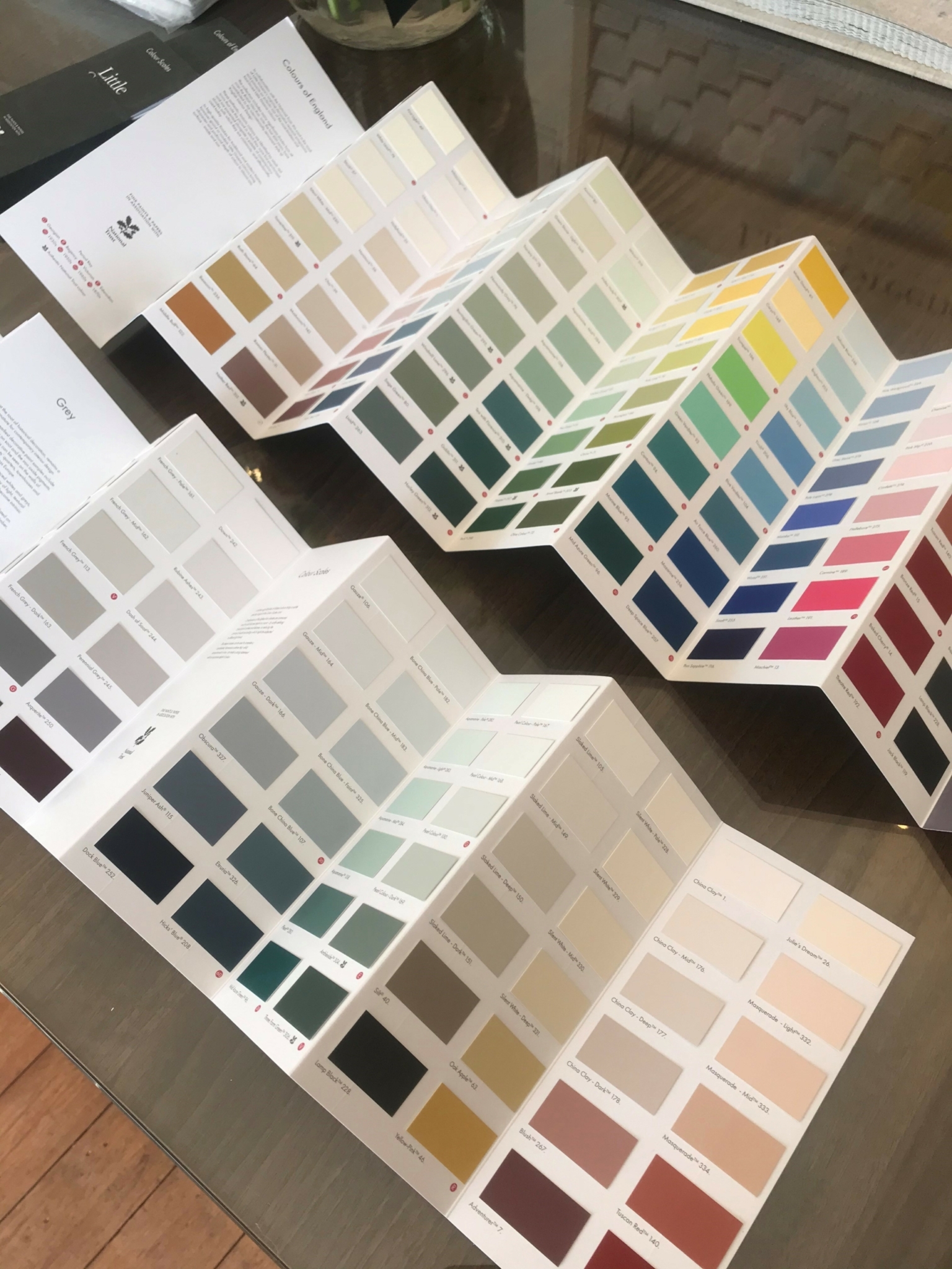Little Greene Paint Co new 2021 colour cards Vanilla Interiors